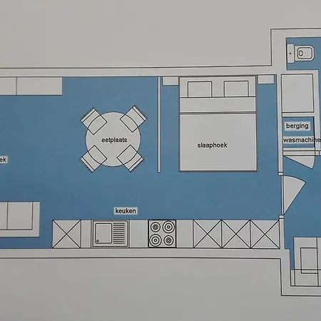 Studio Beach-la-mar Knokke-Heist